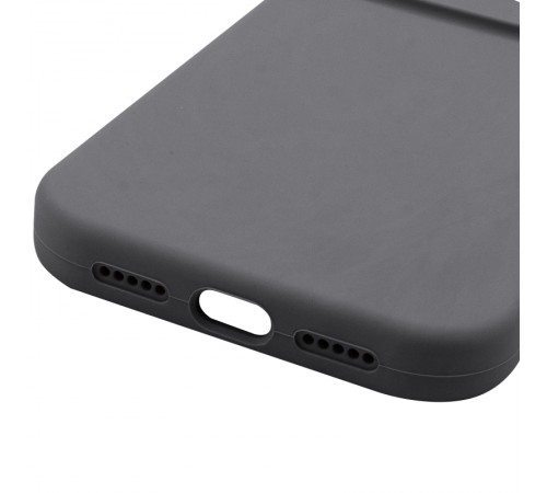 Чохол Silk Full Camera Protective (AA) NO LOGO для Apple iPhone 17 (6.3") Сірий / Dark Gray