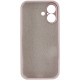 Чохол Silk Full Camera Protective (AA) NO LOGO для Apple iPhone 17 (6.3") Сірий / Lavender