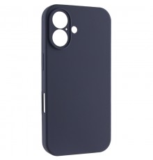 Чохол Silk Full Camera Protective (AA) NO LOGO для Apple iPhone 17 (6.3") Темно-синій / Midnight blue