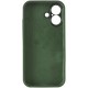 Чохол Silk Full Camera Protective (AA) NO LOGO для Apple iPhone 17 (6.3") Зелений / Cyprus Green
