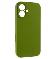 Чохол Silk Full Camera Protective (AA) NO LOGO для Apple iPhone 17 (6.3") Зелений / Dark Olive