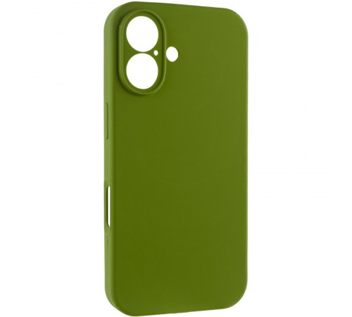 Чохол Silk Full Camera Protective (AA) NO LOGO для Apple iPhone 17 (6.3") Зелений / Dark Olive