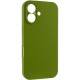 Чохол Silk Full Camera Protective (AA) NO LOGO для Apple iPhone 17 (6.3") Зелений / Dark Olive
