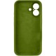 Чохол Silk Full Camera Protective (AA) NO LOGO для Apple iPhone 17 (6.3") Зелений / Dark Olive