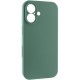 Чохол Silk Full Camera Protective (AA) NO LOGO для Apple iPhone 17 (6.3") Зелений / Pine green