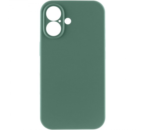 Чохол Silk Full Camera Protective (AA) NO LOGO для Apple iPhone 17 (6.3") Зелений / Pine green