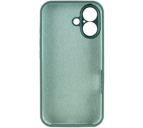Чохол Silk Full Camera Protective (AA) NO LOGO для Apple iPhone 17 (6.3") Зелений / Pine green