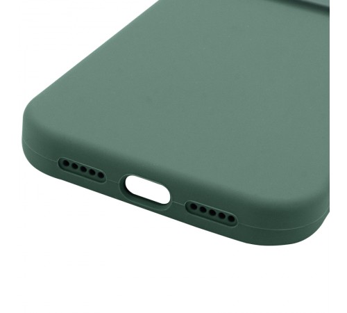 Чохол Silk Full Camera Protective (AA) NO LOGO для Apple iPhone 17 (6.3") Зелений / Pine green