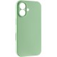 Чохол Silk Full Camera Protective (AA) NO LOGO для Apple iPhone 17 (6.3") Зелений / Pistachio