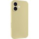 Чохол Silk Full Camera Protective (AA) NO LOGO для Apple iPhone 17 (6.3") Жовтий / Mellow Yellow