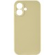 Чохол Silk Full Camera Protective (AA) NO LOGO для Apple iPhone 17 (6.3") Жовтий / Mellow Yellow