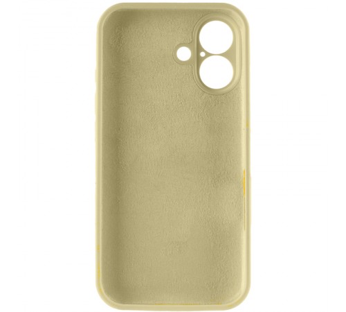 Чохол Silk Full Camera Protective (AA) NO LOGO для Apple iPhone 17 (6.3") Жовтий / Mellow Yellow