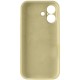Чохол Silk Full Camera Protective (AA) NO LOGO для Apple iPhone 17 (6.3") Жовтий / Mellow Yellow