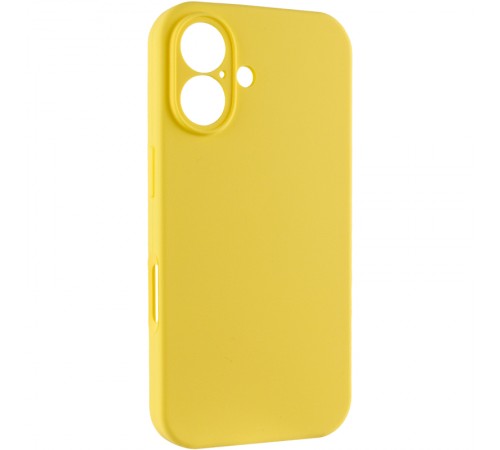 Чохол Silk Full Camera Protective (AA) NO LOGO для Apple iPhone 17 (6.3") Жовтий / Yellow