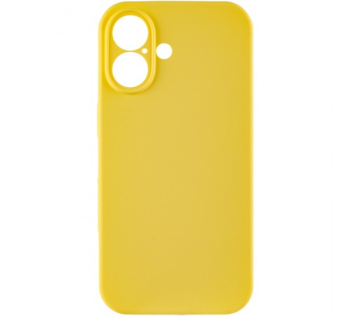 Чохол Silk Full Camera Protective (AA) NO LOGO для Apple iPhone 17 (6.3") Жовтий / Yellow