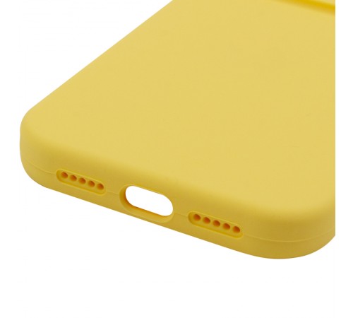 Чохол Silk Full Camera Protective (AA) NO LOGO для Apple iPhone 17 (6.3") Жовтий / Yellow