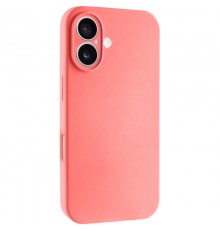 Чохол Silk Full Camera Protective (AA) NO LOGO для Apple iPhone 17 (6.3") Коралловый / Pink Orange