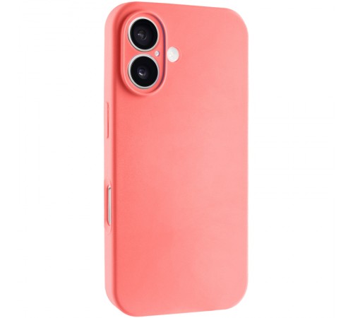Чохол Silk Full Camera Protective (AA) NO LOGO для Apple iPhone 17 (6.3") Коралловый / Pink Orange