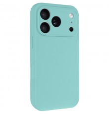 Чохол Silk Full Camera Protective (AA) NO LOGO для Apple iPhone 17 Pro Max (6.9") Бірюзовий / Marine Green