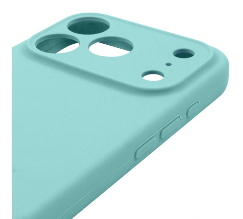 Чохол Silk Full Camera Protective (AA) NO LOGO для Apple iPhone 17 Pro Max (6.9") Бірюзовий / Marine Green