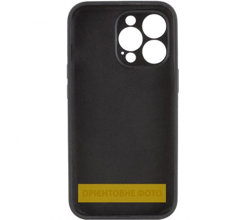 Чохол Silicone Case Full Camera Protective (AA) NO LOGO для Apple iPhone 17 Pro Max (6.9") Чорний / Black