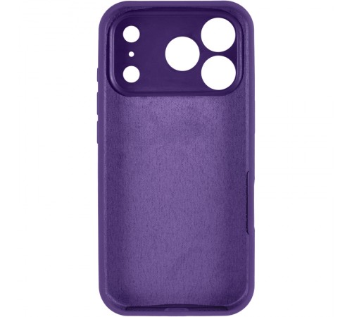 Чохол Silk Full Camera Protective (AA) NO LOGO для Apple iPhone 17 Pro Max (6.9") Фіолетовий / Amethyst
