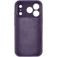 Чохол Silk Full Camera Protective (AA) NO LOGO для Apple iPhone 17 Pro Max (6.9") Фіолетовий / Elderberry
