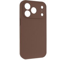 Чохол Silk Full Camera Protective (AA) NO LOGO для Apple iPhone 17 Pro Max (6.9") Коричневий / Brown
