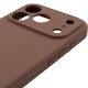 Чохол Silk Full Camera Protective (AA) NO LOGO для Apple iPhone 17 Pro Max (6.9") Коричневий / Brown