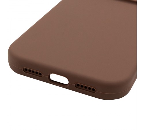 Чохол Silk Full Camera Protective (AA) NO LOGO для Apple iPhone 17 Pro Max (6.9") Коричневий / Brown