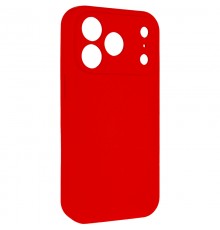 Чохол Silk Full Camera Protective (AA) NO LOGO для Apple iPhone 17 Pro Max (6.9") Червоний / Red
