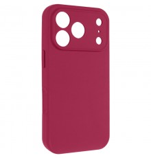 Чохол Silk Full Camera Protective (AA) NO LOGO для Apple iPhone 17 Pro Max (6.9") Червоний / Rose Red