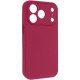 Чохол Silk Full Camera Protective (AA) NO LOGO для Apple iPhone 17 Pro Max (6.9") Червоний / Rose Red