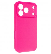 Чохол Silk Full Camera Protective (AA) NO LOGO для Apple iPhone 17 Pro Max (6.9") Рожевий / Barbie pink