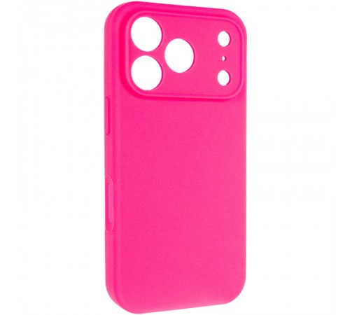 Чохол Silk Full Camera Protective (AA) NO LOGO для Apple iPhone 17 Pro Max (6.9") Рожевий / Barbie pink