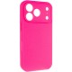 Чохол Silk Full Camera Protective (AA) NO LOGO для Apple iPhone 17 Pro Max (6.9") Рожевий / Barbie pink