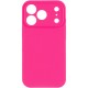 Чохол Silk Full Camera Protective (AA) NO LOGO для Apple iPhone 17 Pro Max (6.9") Рожевий / Barbie pink