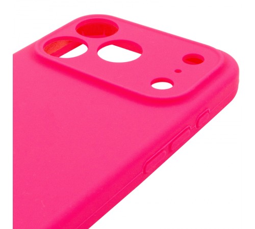 Чохол Silk Full Camera Protective (AA) NO LOGO для Apple iPhone 17 Pro Max (6.9") Рожевий / Barbie pink