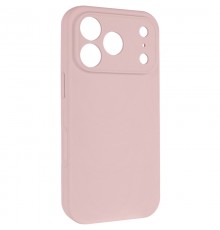 Чохол Silk Full Camera Protective (AA) NO LOGO для Apple iPhone 17 Pro Max (6.9") Рожевий / Chalk Pink