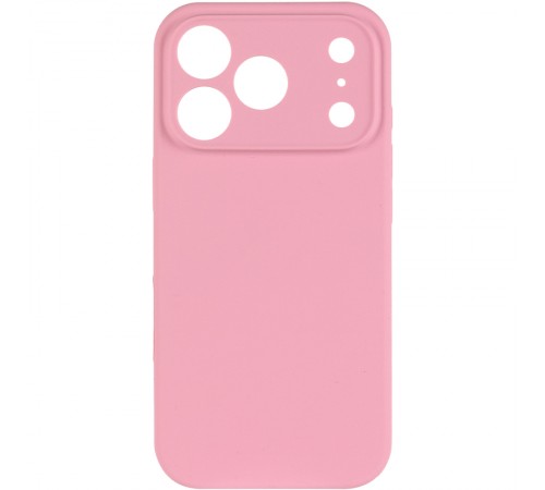 Чохол Silk Full Camera Protective (AA) NO LOGO для Apple iPhone 17 Pro Max (6.9") Рожевий / Light pink