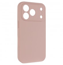 Чохол Silk Full Camera Protective (AA) NO LOGO для Apple iPhone 17 Pro Max (6.9") Рожевий / Pink Sand