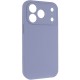 Чохол Silk Full Camera Protective (AA) NO LOGO для Apple iPhone 17 Pro Max (6.9") Сірий / Lavender Gray