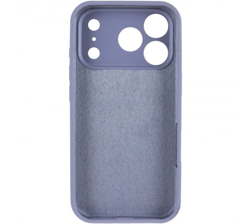 Чохол Silk Full Camera Protective (AA) NO LOGO для Apple iPhone 17 Pro Max (6.9") Сірий / Lavender Gray
