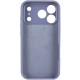 Чохол Silk Full Camera Protective (AA) NO LOGO для Apple iPhone 17 Pro Max (6.9") Сірий / Lavender Gray