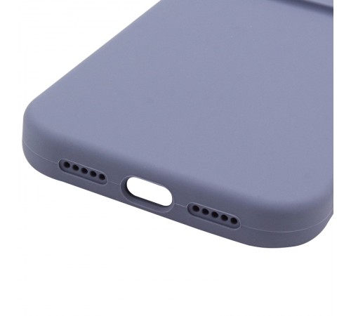 Чохол Silk Full Camera Protective (AA) NO LOGO для Apple iPhone 17 Pro Max (6.9") Сірий / Lavender Gray