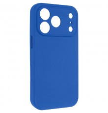 Чохол Silk Full Camera Protective (AA) NO LOGO для Apple iPhone 17 Pro Max (6.9") Синій / Capri Blue