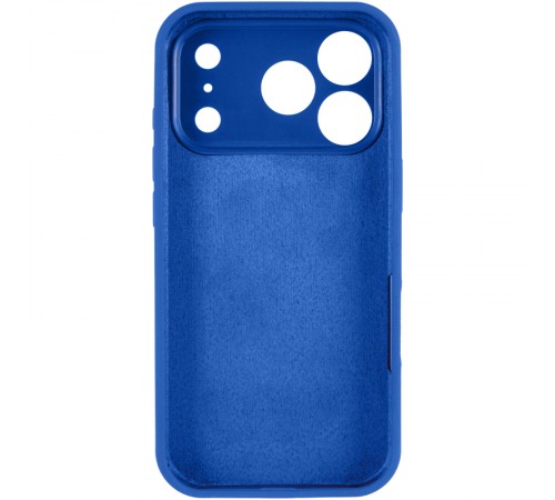 Чохол Silk Full Camera Protective (AA) NO LOGO для Apple iPhone 17 Pro Max (6.9") Синій / Capri Blue