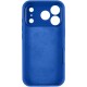 Чохол Silk Full Camera Protective (AA) NO LOGO для Apple iPhone 17 Pro Max (6.9") Синій / Capri Blue