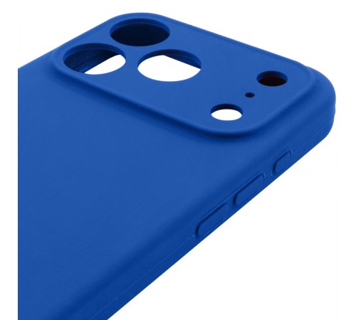 Чохол Silk Full Camera Protective (AA) NO LOGO для Apple iPhone 17 Pro Max (6.9") Синій / Capri Blue