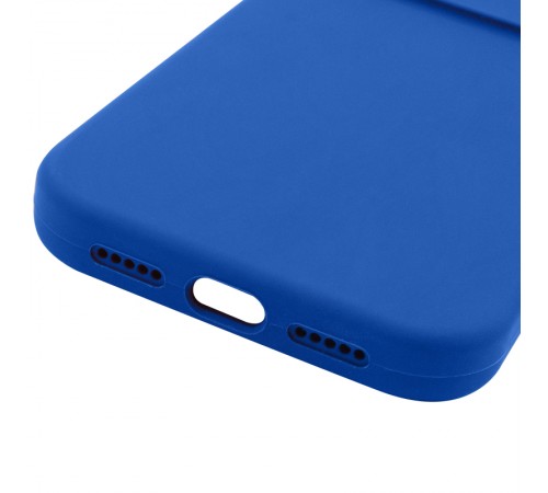 Чохол Silk Full Camera Protective (AA) NO LOGO для Apple iPhone 17 Pro Max (6.9") Синій / Capri Blue